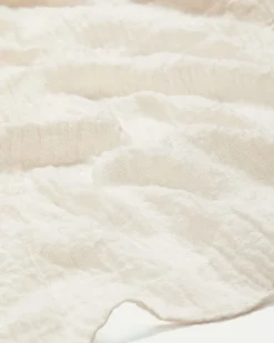 Scarf with Raw Edges