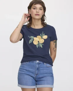 Scoop Neck Graphic T-Shirt - R Essentials