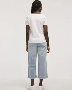 Scoop Neck Graphic T-Shirt - R Essentials