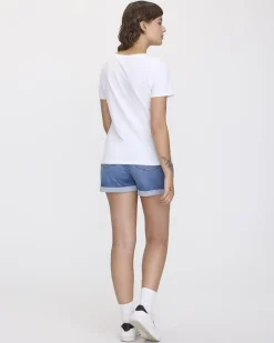 Scoop Neck Graphic T-Shirt - R Essentials