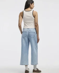 Scoop-Neck Ribbed Tank