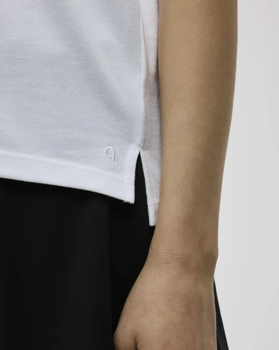 Short-Sleeve Polo Piqué Tee - Hyba