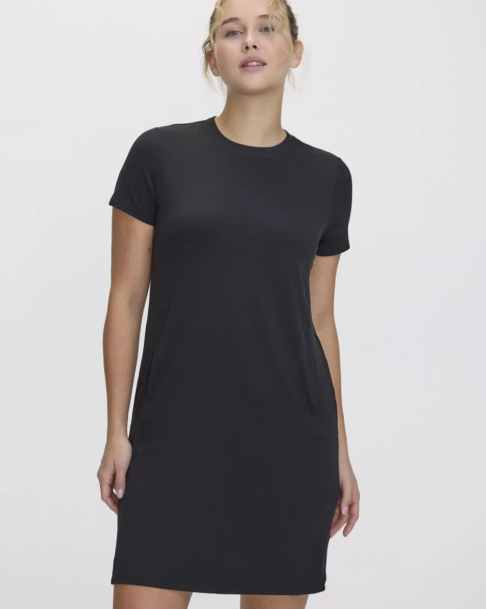 Short-Sleeve T-Shirt Dress - Dry-Lux (R) Hyba