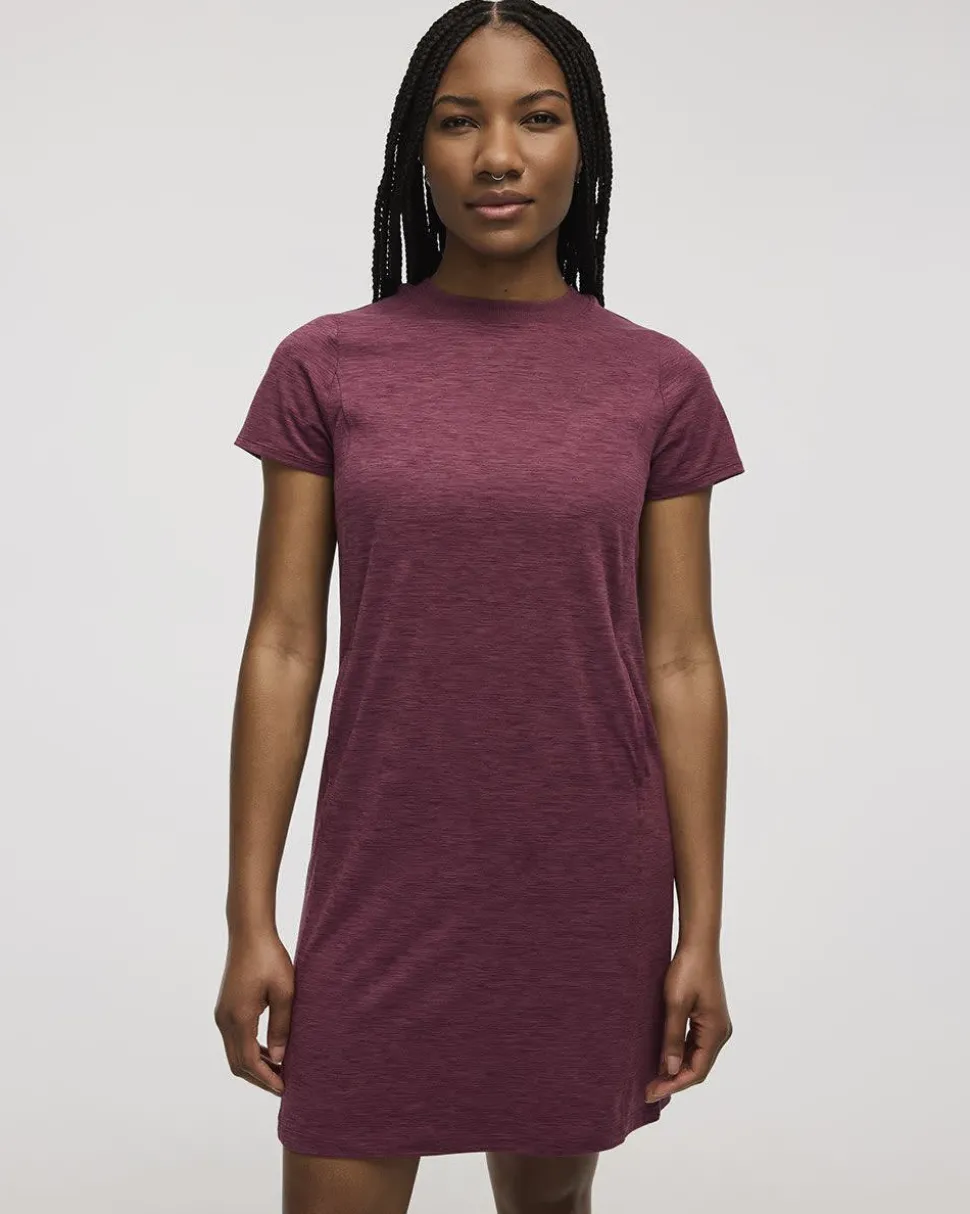 Short-Sleeve T-Shirt Dress - Dry-Lux (R) Hyba