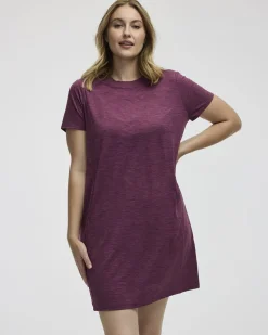 Short-Sleeve T-Shirt Dress - Dry-Lux (R) Hyba
