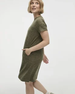 Short-Sleeve T-Shirt Dress - Dry-Lux (R) Hyba