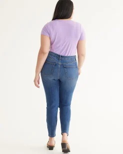 Skinny-Leg High-Rise Jean - The Signature (R) - Curvy Fit