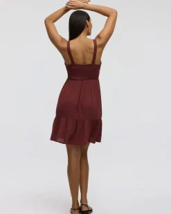 Sleeveless Fit-and-Flare Dress -Toni Fifi. X Reitmans