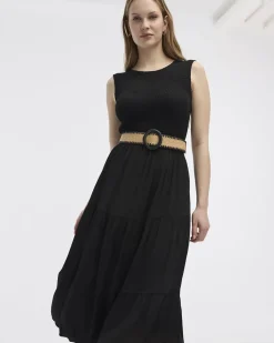 Sleeveless Midi Dress