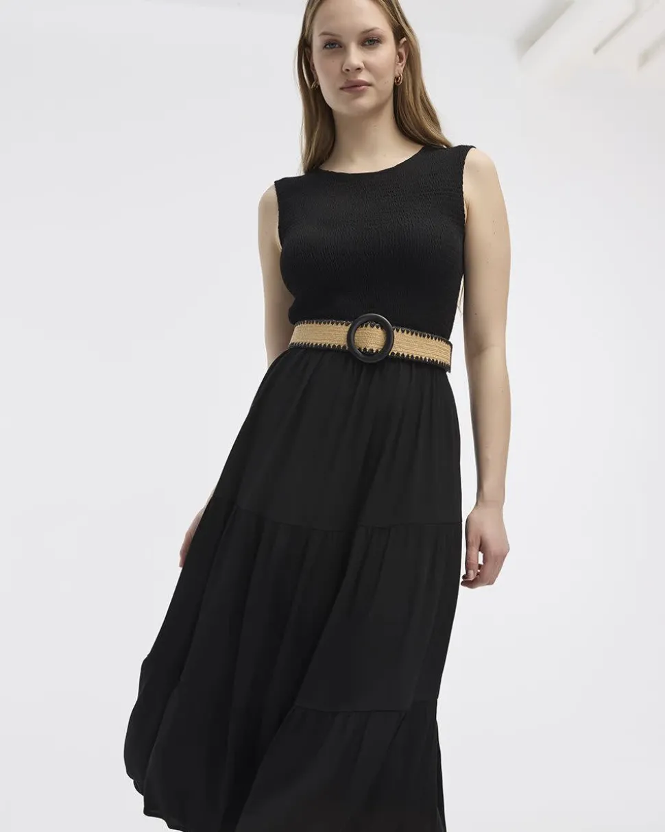 Sleeveless Midi Dress