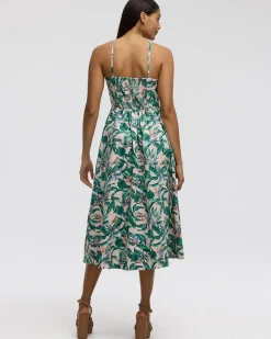 Sleeveless Midi Dress with Sweetheart Neckline - Toni Fifi. x Reitmans