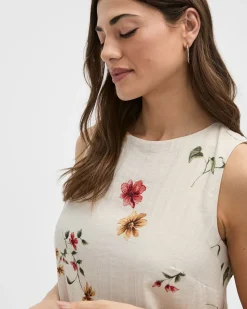 Sleeveless Shift Dress