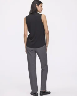 Sleeveless V-Neck Top
