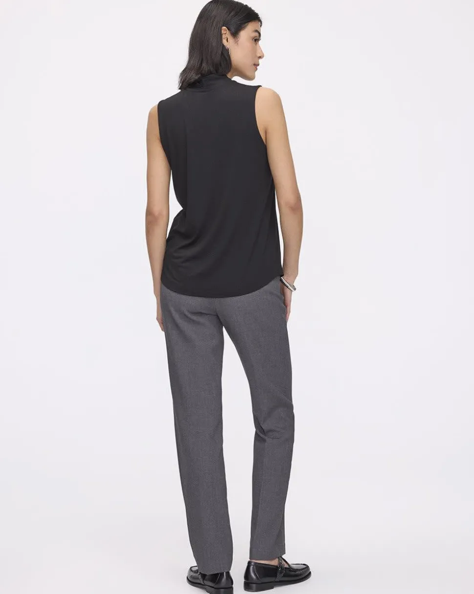 Sleeveless V-Neck Top