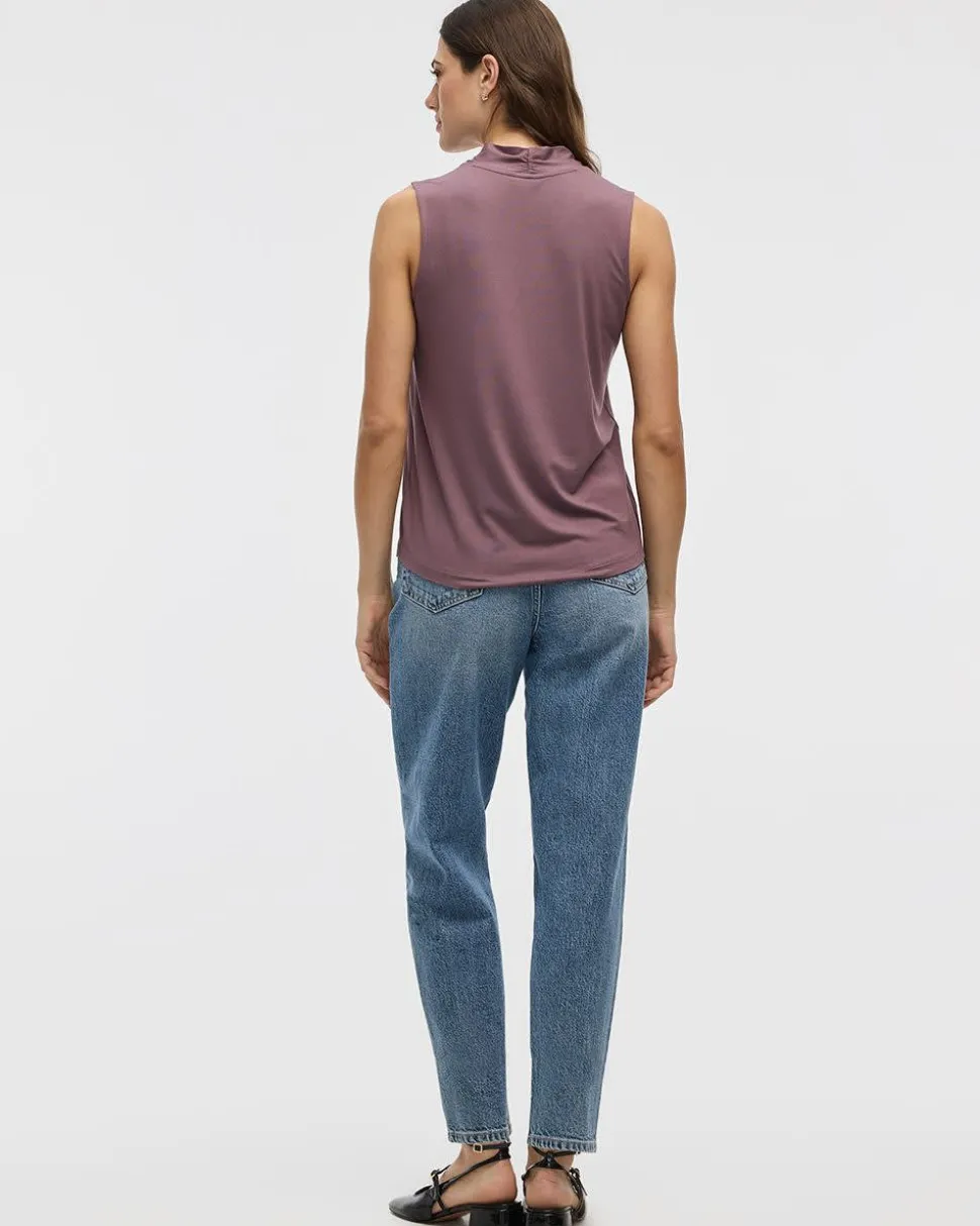 Sleeveless V-Neck Top
