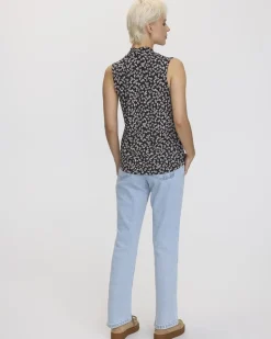 Sleeveless V-Neck Top