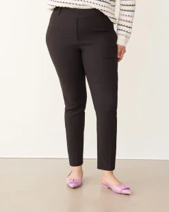 Slim-Leg High-Rise Ankle Pant - The Iconic (R)