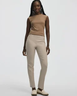 Slim-Leg High-Rise Ankle Pant - The Iconic (R)