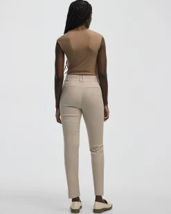 Slim-Leg High-Rise Ankle Pant - The Iconic (R)