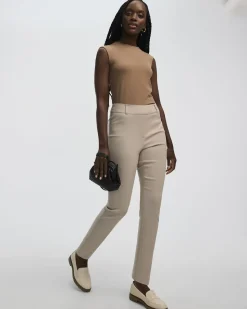 Slim-Leg High-Rise Ankle Pant - The Iconic (R) - Tall