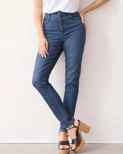 Slim-Leg High-Rise Jean - The Vintage - Curvy Fit