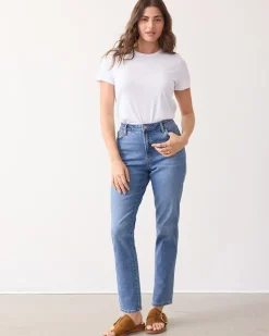 Slim-Leg High-Rise Jean - The Vintage - Curvy Fit