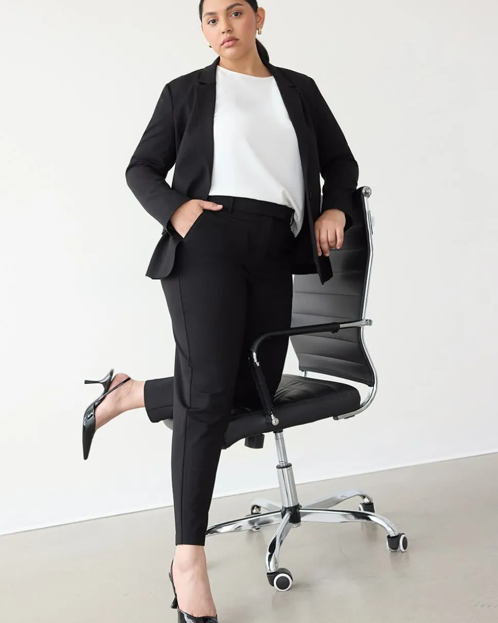 Slim-Leg High-Rise Pant - The Classic Stretch - Curvy Fit