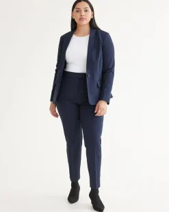 Slim-Leg High-Rise Pant - The Classic Stretch