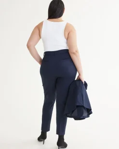 Slim-Leg High-Rise Pant - The Classic Stretch