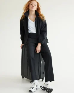 Slim-Leg Pant with Elastic Waistband - Hyba