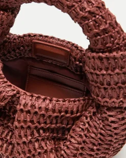 Small Half-Moon Straw Bag - Toni Fifi. x Reitmans