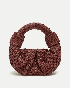 Small Half-Moon Straw Bag - Toni Fifi. x Reitmans