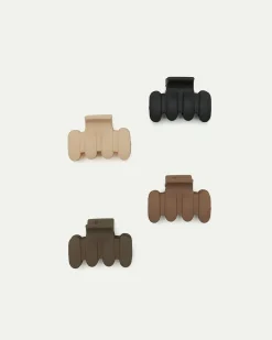 Small Rectangular Claw Clips - Set of 4
