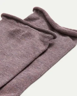 Solid Bamboo Viscose Crew Socks