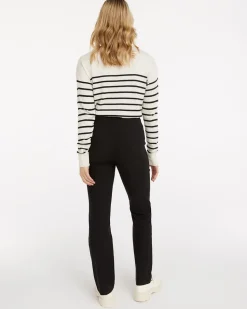 Straight-Leg High-Rise Pant - The Iconic (R)