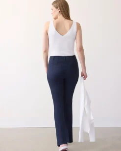 Straight-Leg High-Rise Pant - The Iconic (R)