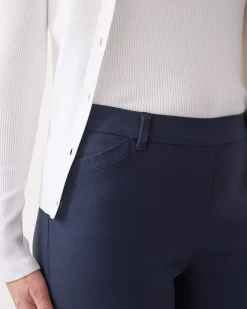 Straight-Leg High-Rise Pant - The Iconic (R)