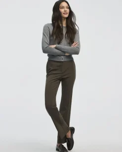 Straight-Leg High-Rise Pant - The Timeless