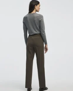 Straight-Leg High-Rise Pant - The Timeless