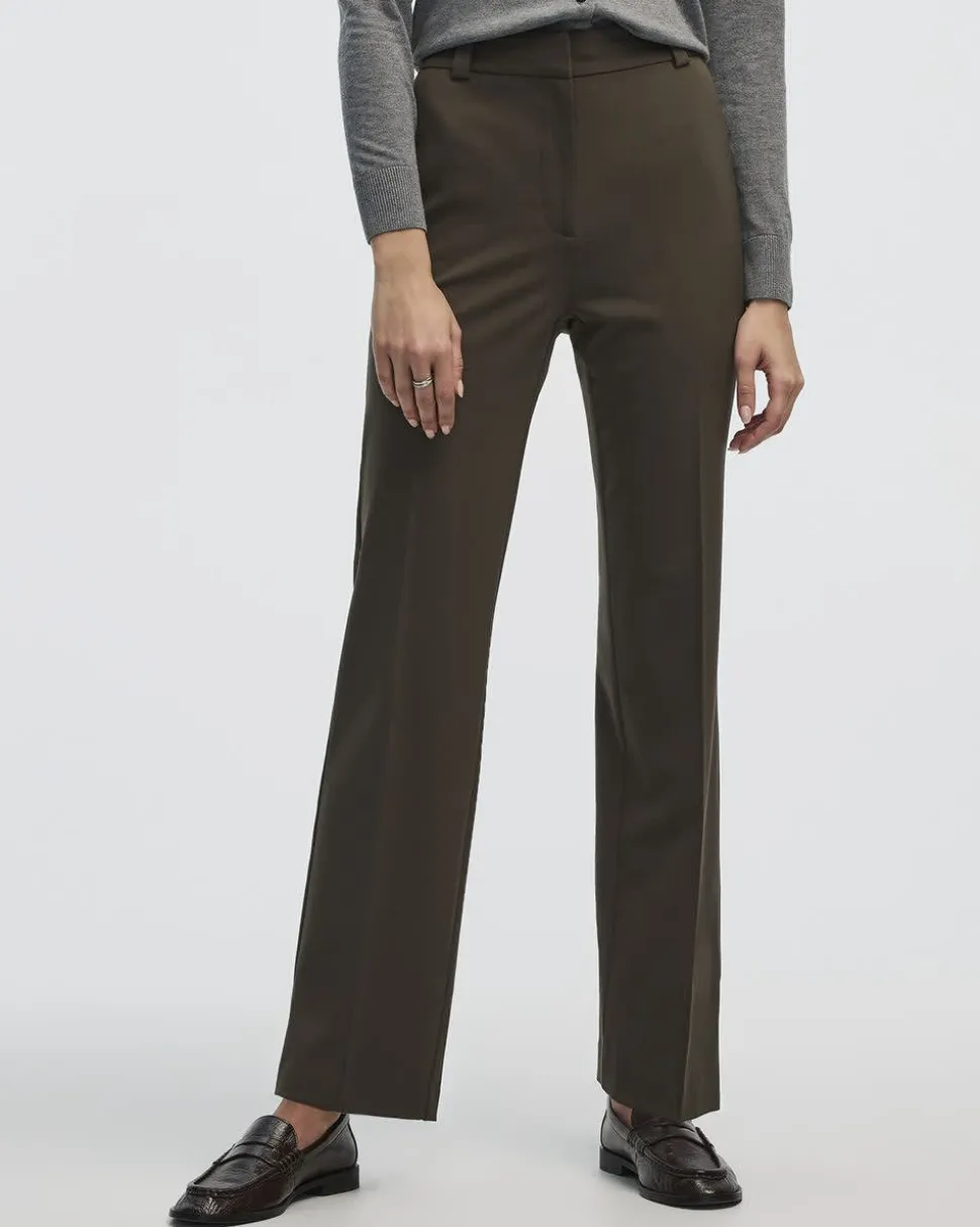 Straight-Leg High-Rise Pant - The Timeless