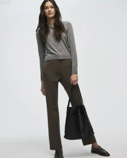 Straight-Leg High-Rise Pant - The Timeless