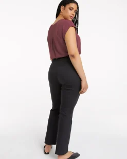 Straight-Leg High-Rise Pant - The Iconic (R)
