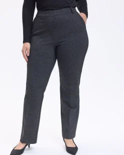 Straight-Leg High-Rise Pants - The Modern Stretch (R) - Petite