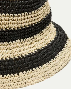 Straw Bucket Hat