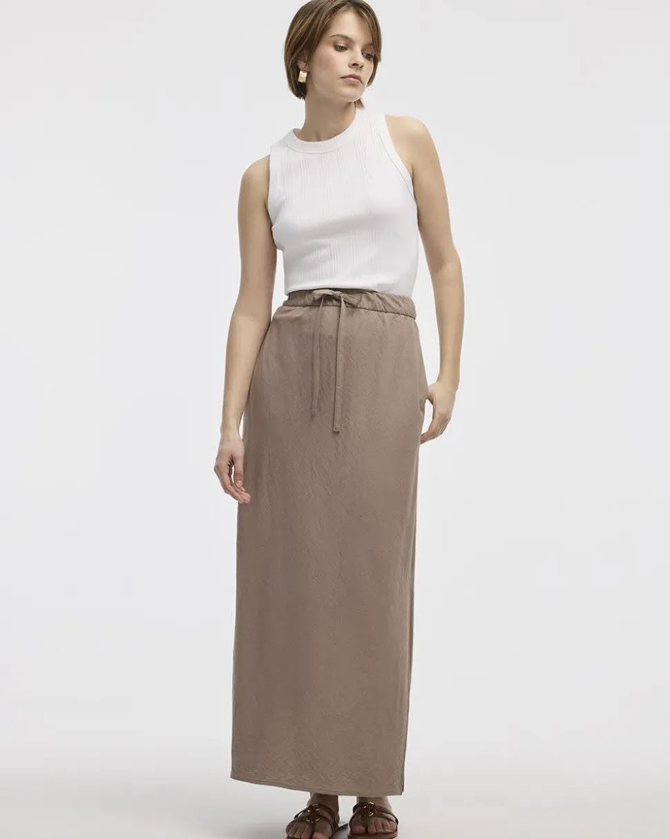 Stretch Maxi Skirt