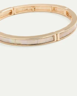 Stretch Mother-of-Pearl Bracelet