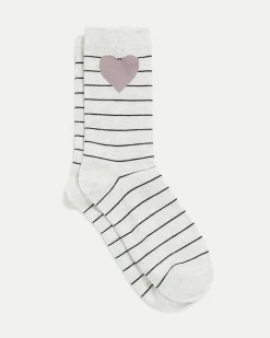 Striped Crew Socks