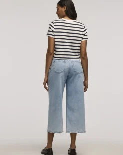 Striped Crew-Neck T-Shirt