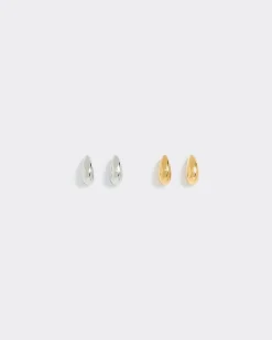 Teardrop Earrings - 2 Pairs