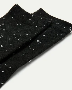 Textured Cotton Crew Socks
